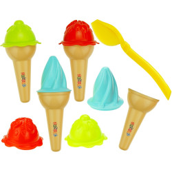 3940 FOREMKI LODY DO PIASKU PIASKOWNICY ŁOPATKA