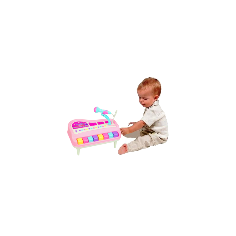 4005 PIANINKO ORGANKI MIKROFON MELODYJKI 