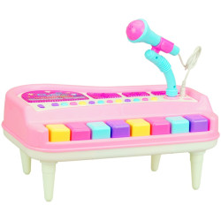 4005 PIANINKO ORGANKI MIKROFON MELODYJKI 