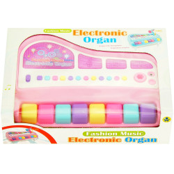 4005 PIANINKO ORGANKI MIKROFON MELODYJKI 
