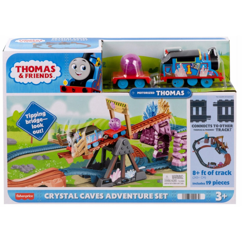 4039 ZESTAW TOMEK I PRZYJACIELE KRYSZTAŁOWA JASKINIA