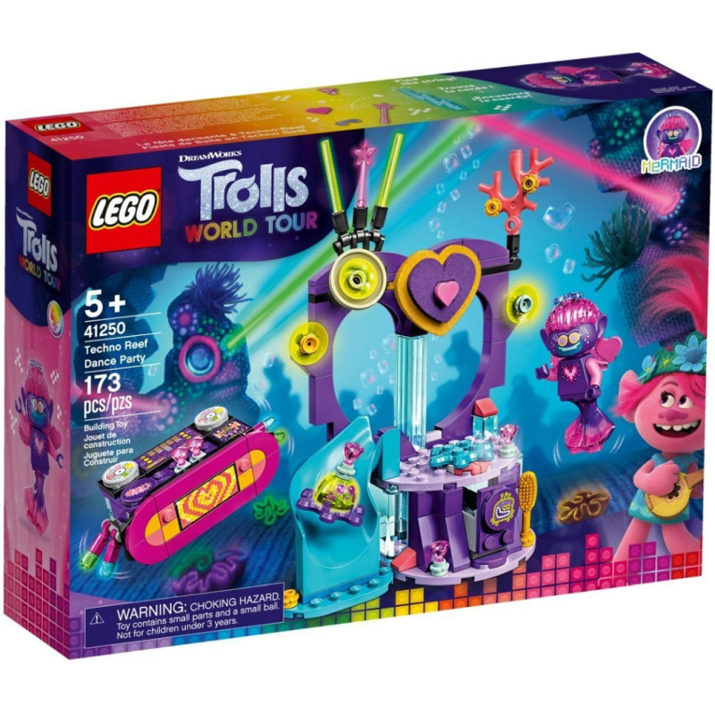 41250 KLOCKI LEGO TROLLS - IMPREZA TECHNO NA RAFIE 173ele