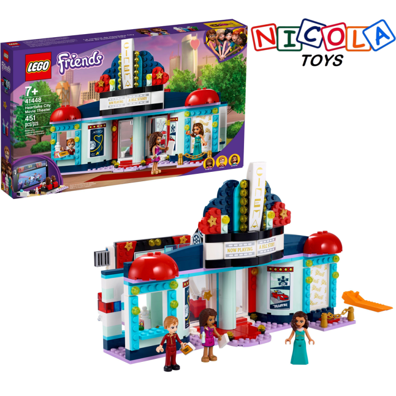 41448 KLOCKI LEGO FRIENDS - KINO W HEARTLAKE CITY 451ele