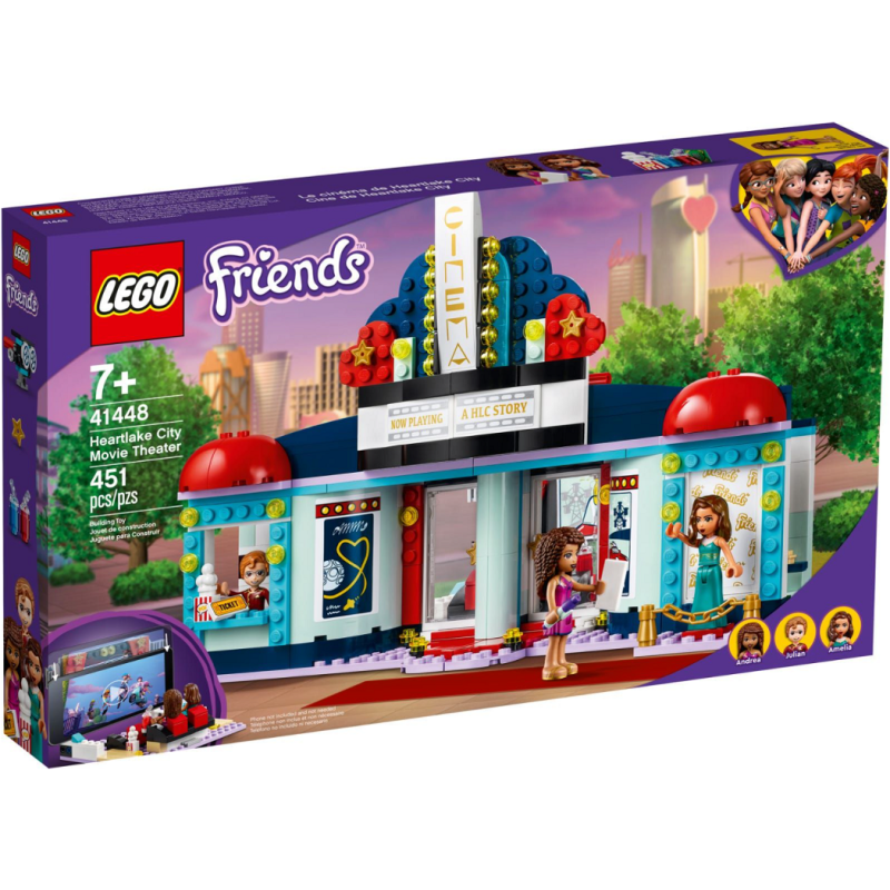 41448 KLOCKI LEGO FRIENDS - KINO W HEARTLAKE CITY 451ele