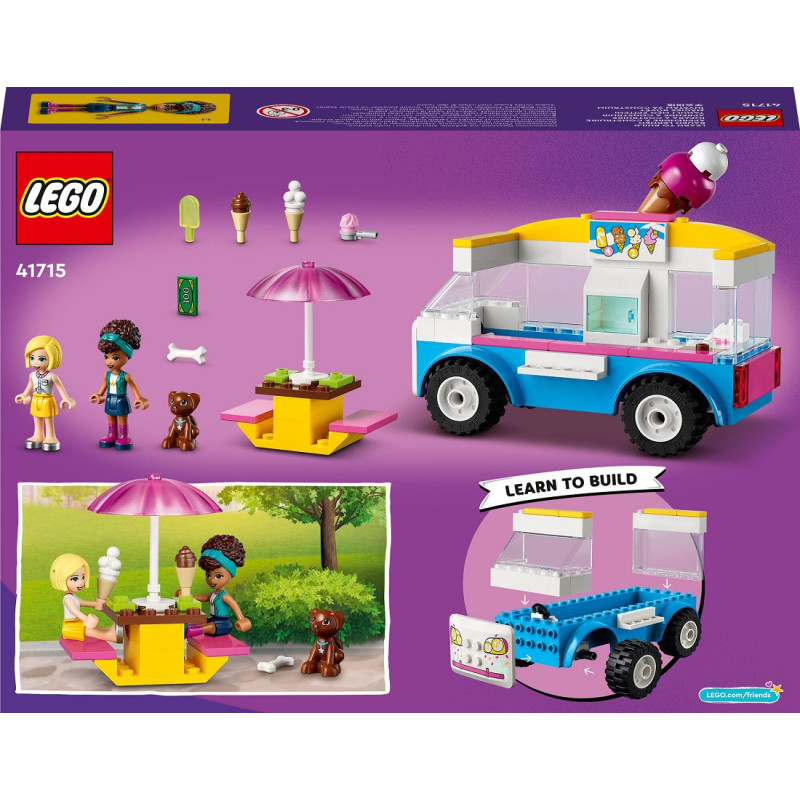 41715 KLOCKI LEGO FRIENDS FURGONETKA Z LODAMI