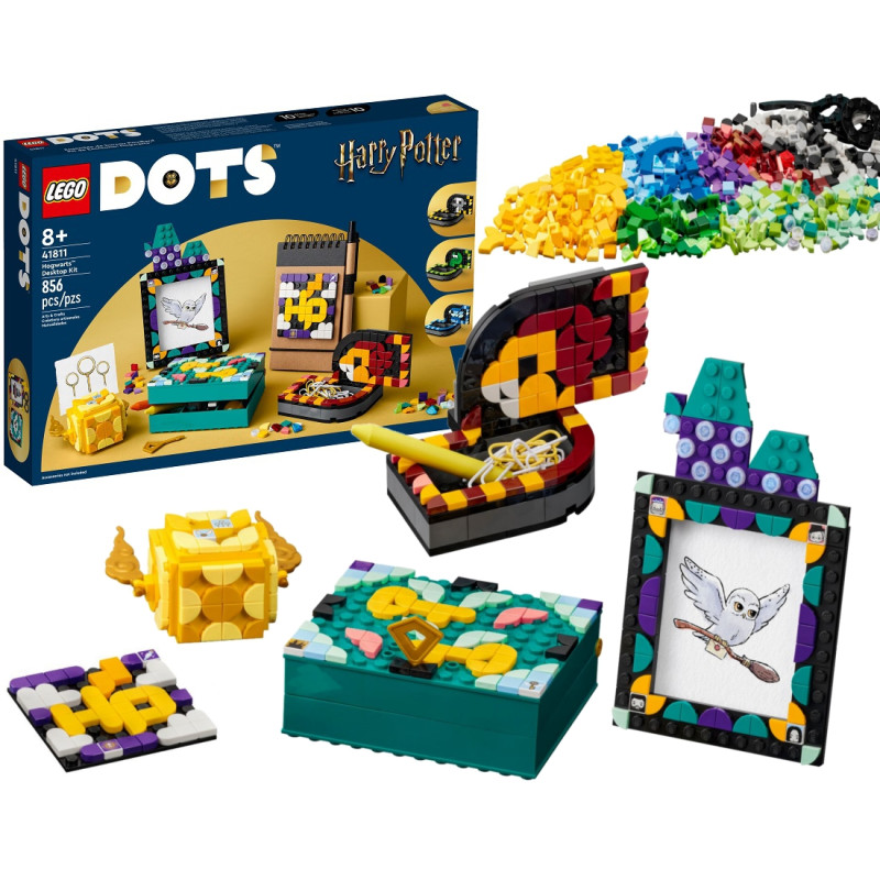 41811 LEGO DOTS ZESTAW NA BIURKO Z HOGWARTU