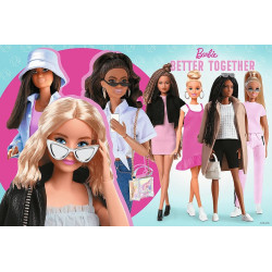 4191 PUZZLE 160 ELEMENTÓW BARBIE I JEJ ŚWIAT TREFL