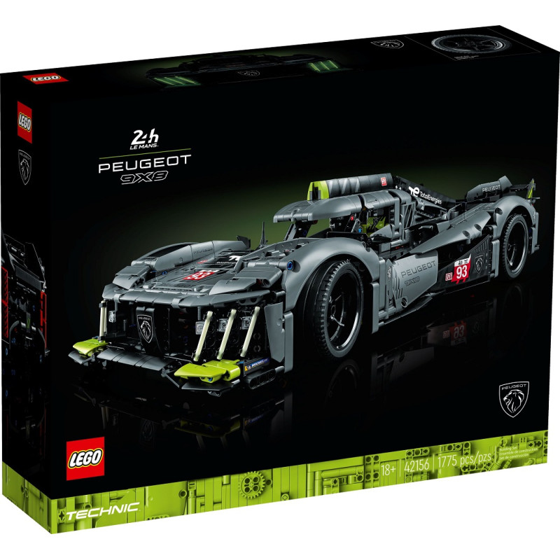 42156 LEGO TECHNIC PEUGEOT 9X8 LE MANS HYBRID