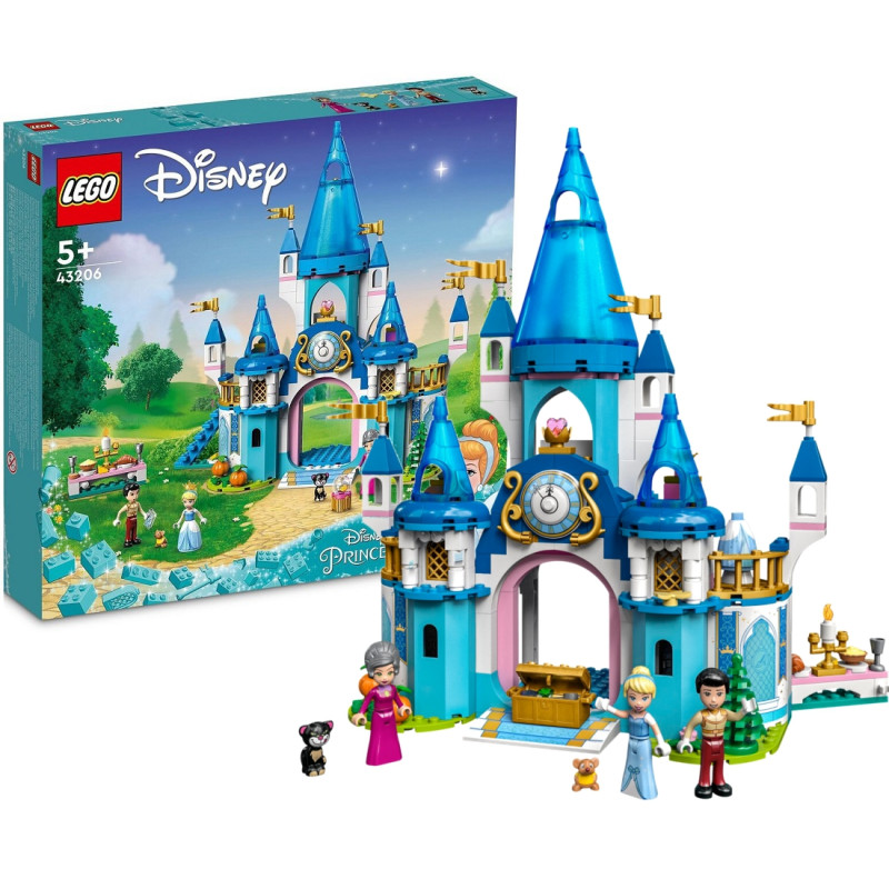 43206 LEGO DISNEY ZAMEK KOPCIUSZKA I KSIĘCIA BAJKI