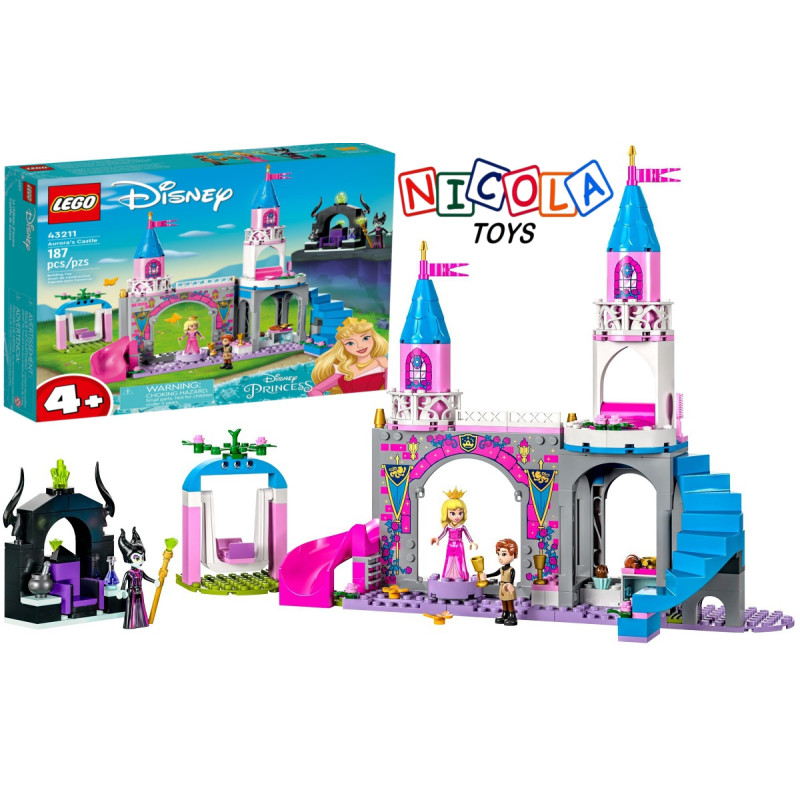 43211 KLOCKI LEGO DISNEY PRINCESS ZAMEK AURORY