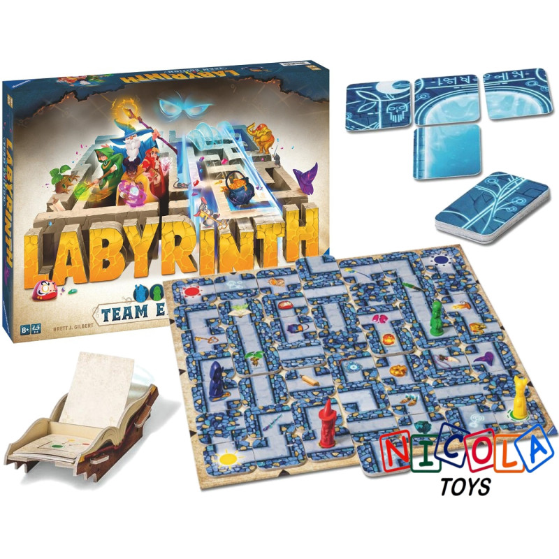 4352 GRA PLANSZOWA LABYRINTH KOOPERACJA DRUŻYNOWA