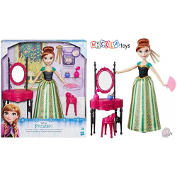 4359 FROZEN LALKA ANNA Z TOALETKĄ + AKCESORIA