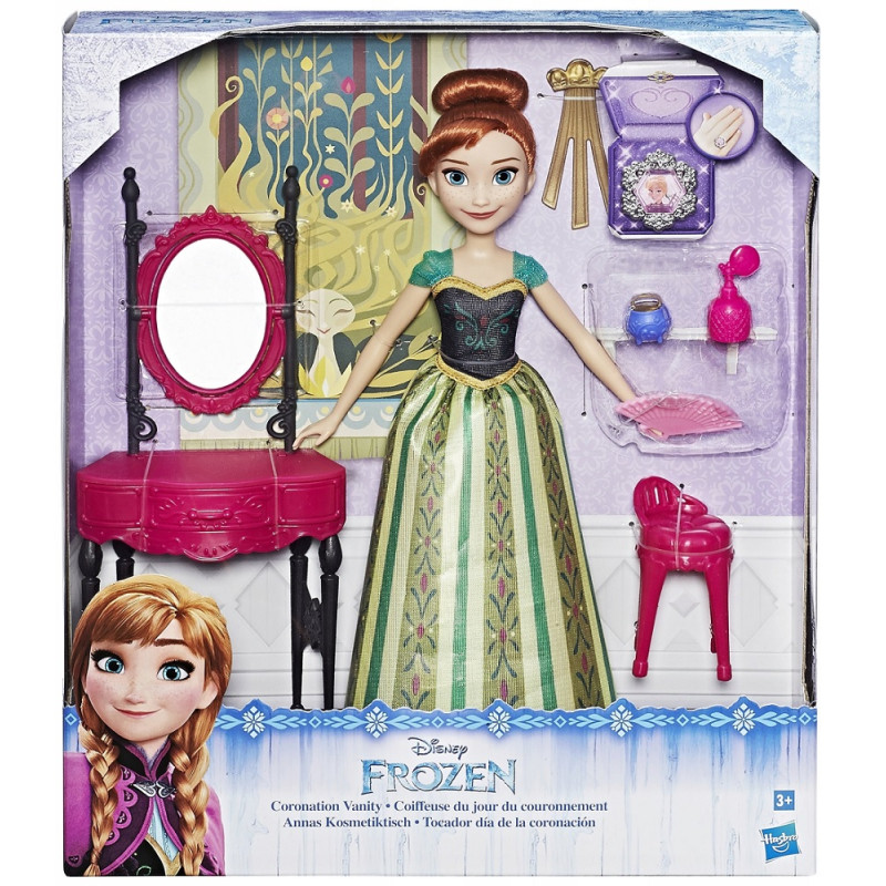 4359 FROZEN LALKA ANNA Z TOALETKĄ + AKCESORIA