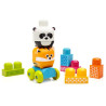 4396 MEGA BLOKS FIRST BUILDERS - PRZYJACIELE Z DŻUNGLI TYGRYS I PANDA 10ele