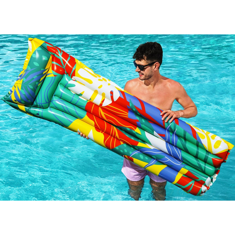 44033 MATERAC 183cm DUŻY DMUCHANY MATERAC PLAŻOWY BESTWAY