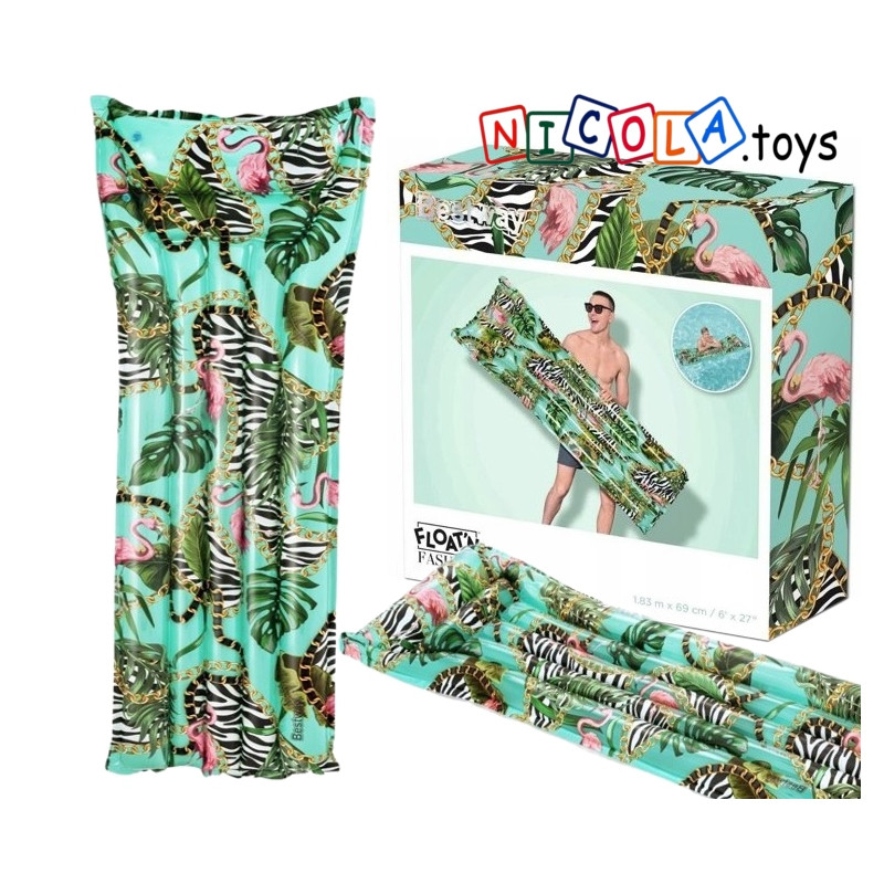 44083 MATERAC 183x69cm MATERAC PLAŻOWY DO PŁYWANIA BESTWAY
