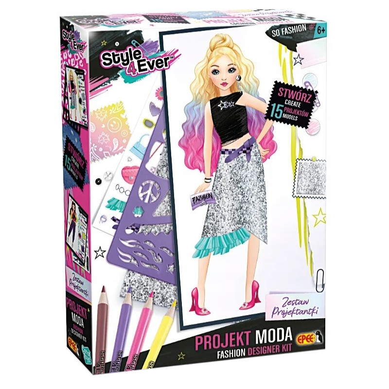 4466 ZESTAW KREATYWNY PROJEKT MODA IMPREZOWE