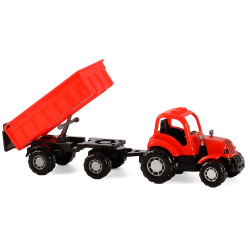 44792 TRAKTOR Z PRZYCZEPĄ POLESIE