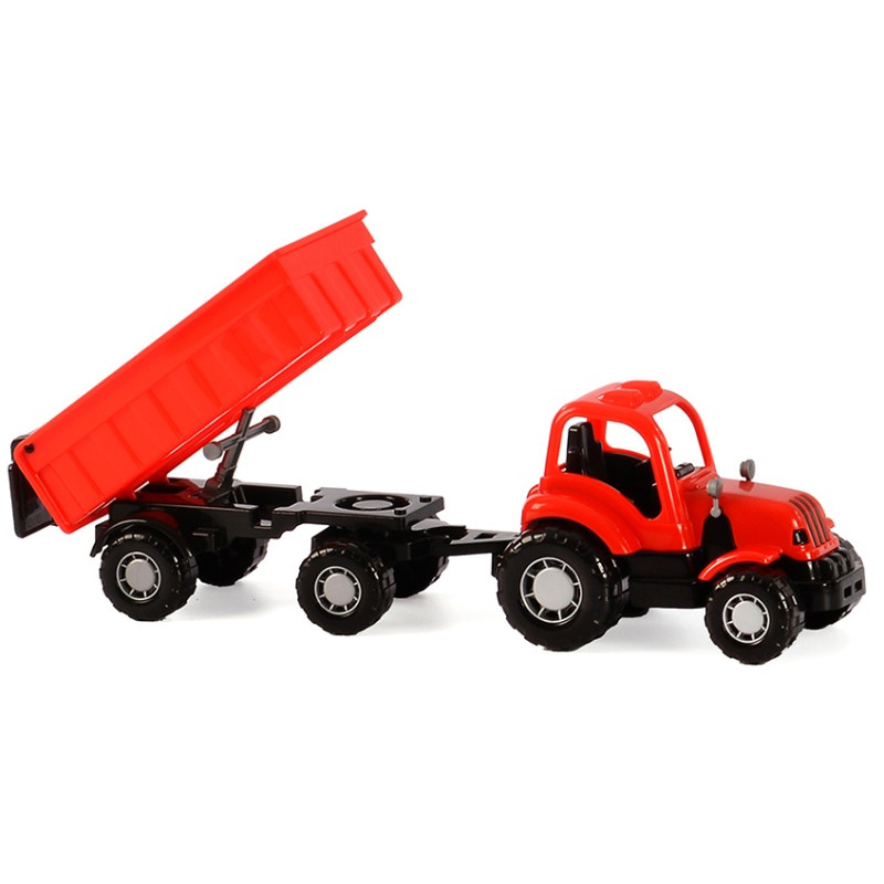 44792 TRAKTOR Z PRZYCZEPĄ POLESIE