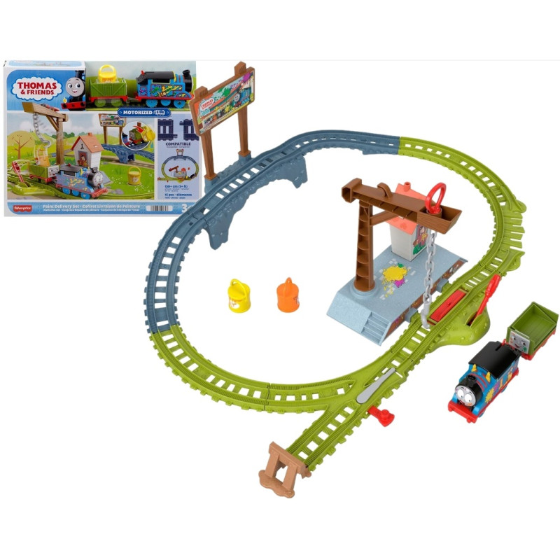 4643 ZESTAW TOMEK I PRZYJACIELE DOSTAWA FARBY TORY FISHER-PRICE