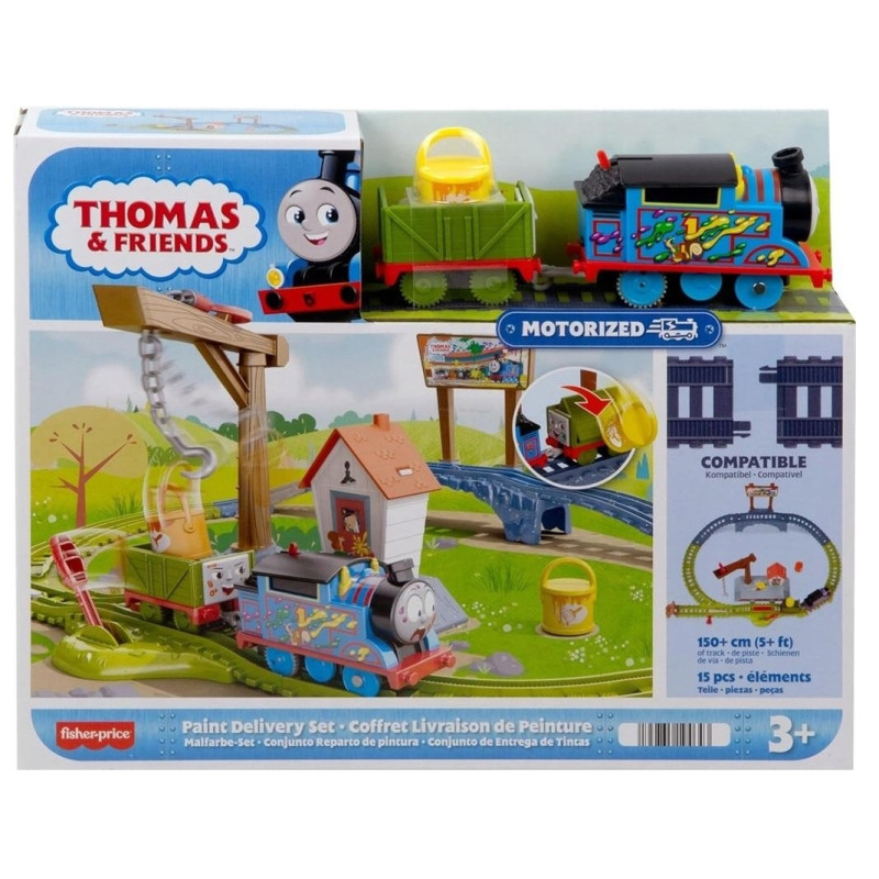 4643 ZESTAW TOMEK I PRZYJACIELE DOSTAWA FARBY TORY FISHER-PRICE