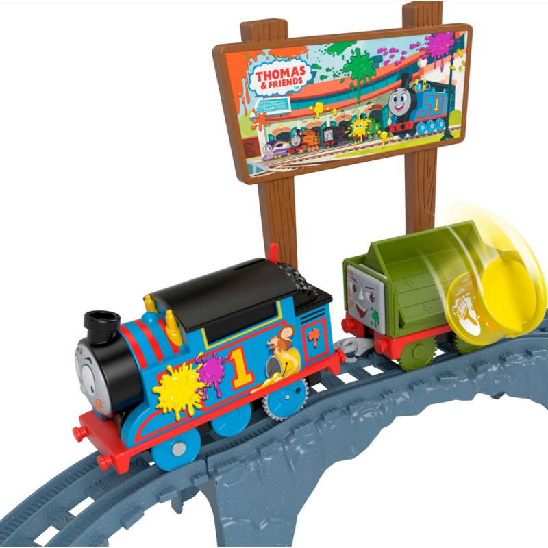 4643 ZESTAW TOMEK I PRZYJACIELE DOSTAWA FARBY TORY FISHER-PRICE