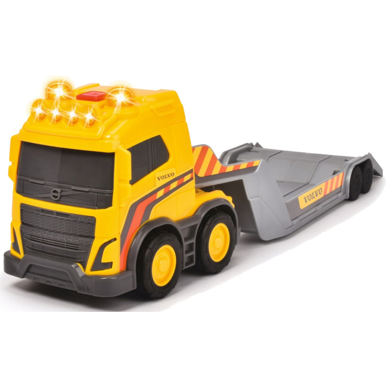 4783 DICKIE VOLVO CIĘŻARÓWKA TIR LAWETA + KOPARKA