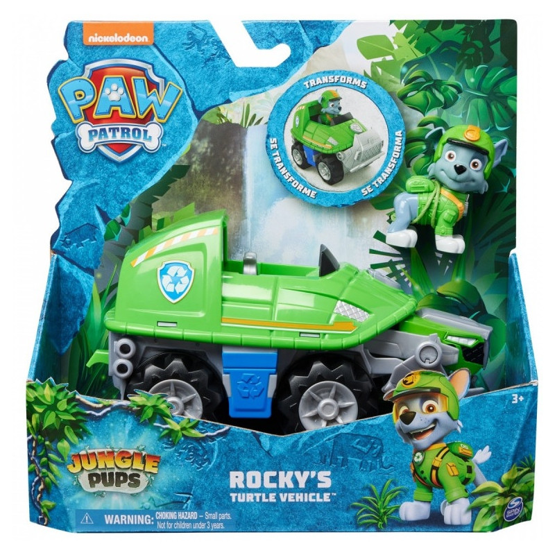 4844 POJAZD Z DŻUNGLI PSI PATROL + FIGURKA ROCKY