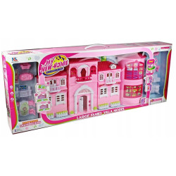 4928 OGROMNY DOMEK DLA LALEK VILLA + AKCESORIA 