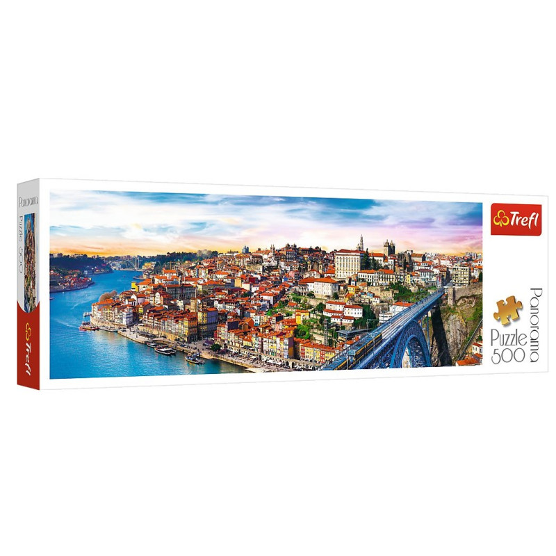 5023 PUZZLE PANORAMICZME PORTO PORTUGALIA 500 EL 