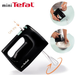 5039 MINI TEFAL MIKSER SMOBY CZARNY Z ŁOPATKAMI 