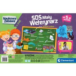50712 CLEMENTONI SOS MAŁY WETERYNARZ NAUKOWA ZABAWA