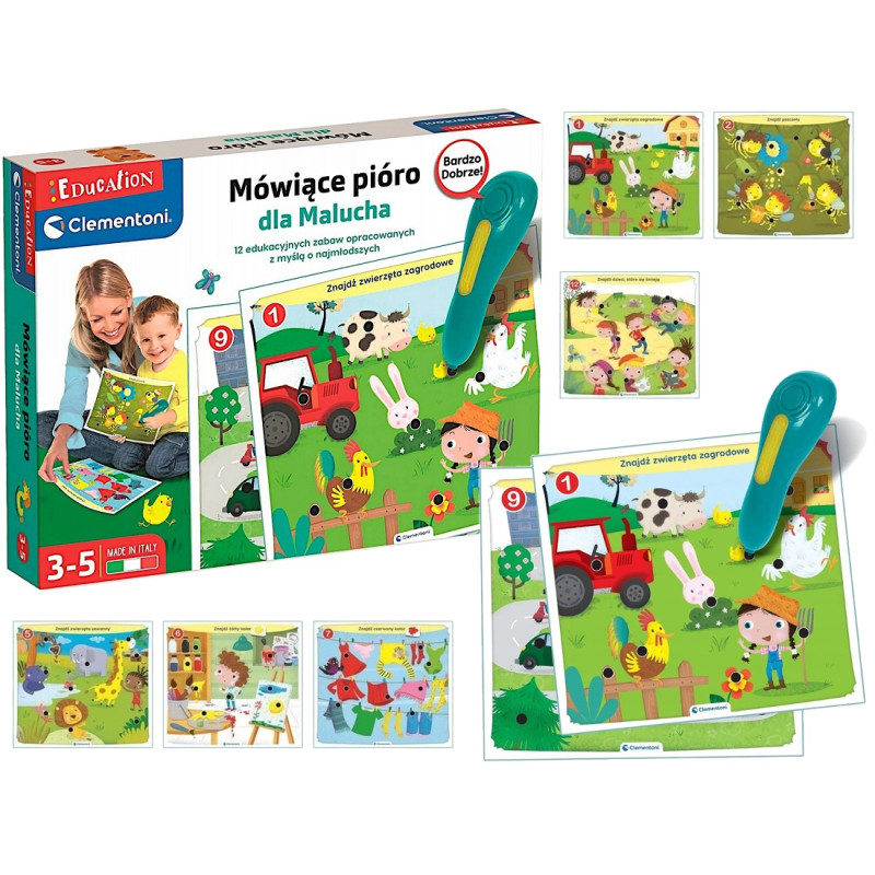50725 CLEMENTONI MÓWIĄCE PIÓRO DLA MALUCHA