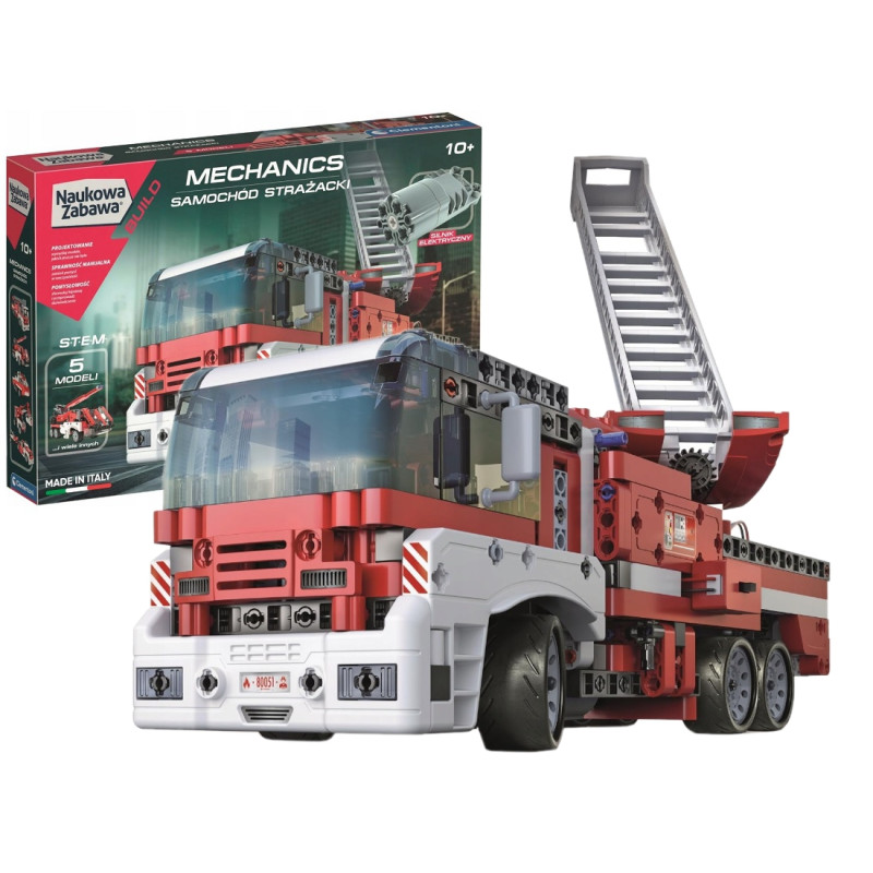 50728 CLEMENTONI MECHANICS SAMOCHÓD STRAŻACKI