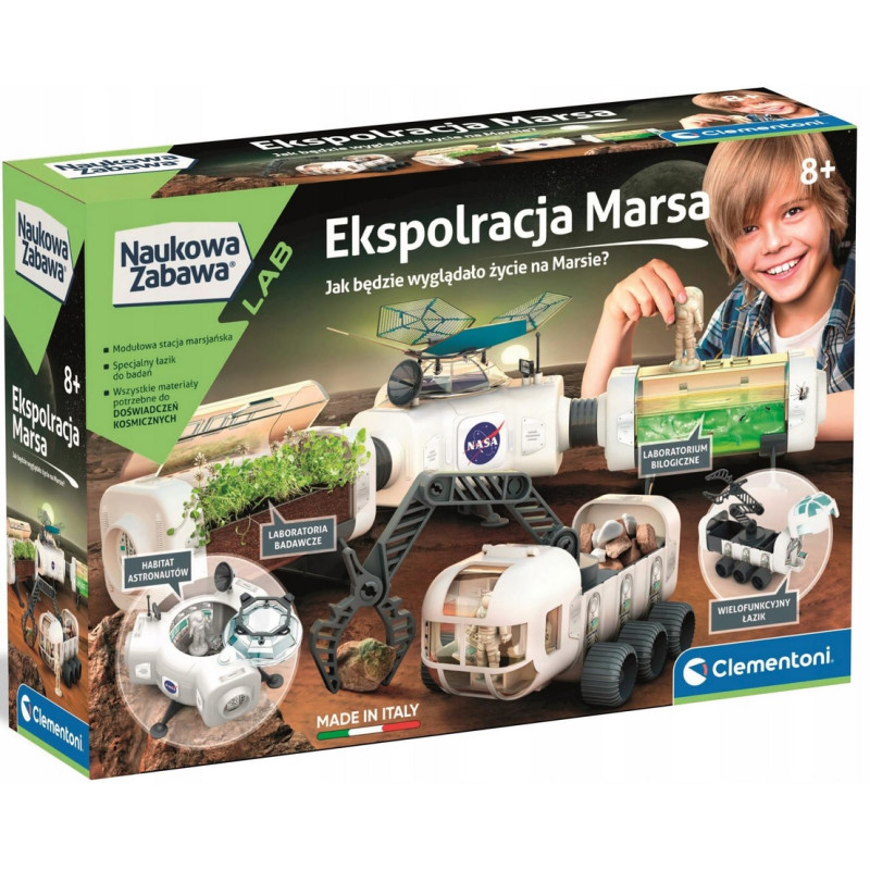 50734 CLEMENTONI NAUKOWA ZABAWA EKSPLORACJA MARSA