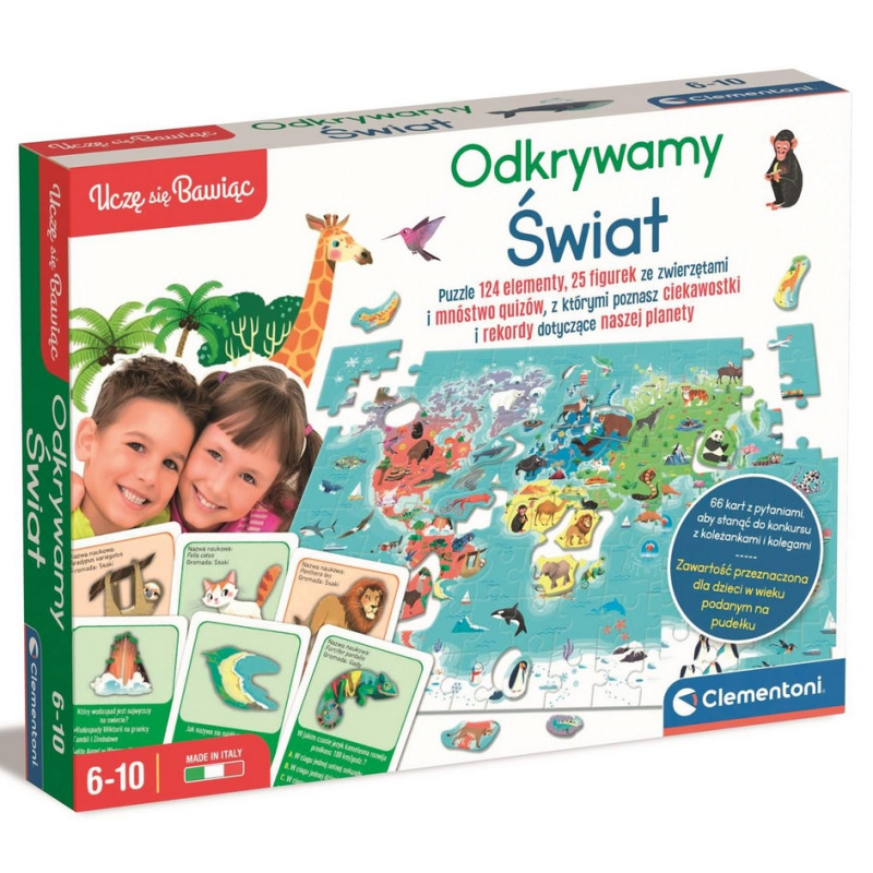 50779 CLEMENTONI ODKRYWAMY ŚWIAT UCZĘ SIĘ BAWIĄC