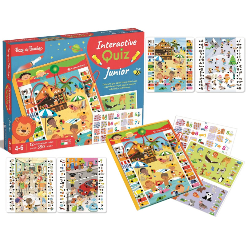 50821 CLEMENTONI INTERAKTYWNY QUIZ JUNIOR 