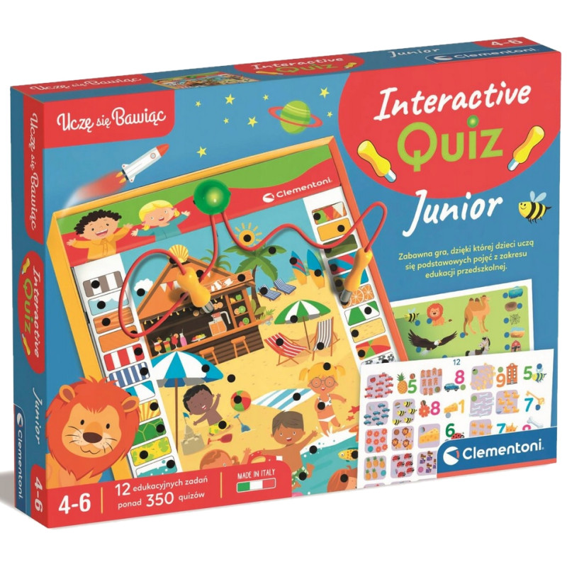 50821 CLEMENTONI INTERAKTYWNY QUIZ JUNIOR 
