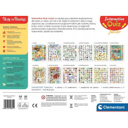 50821 CLEMENTONI INTERAKTYWNY QUIZ JUNIOR 