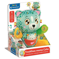 50935 INTERAKTYWNA MASKOTKA TROSKLIWA MAMA CZITA CLEMENTONI 