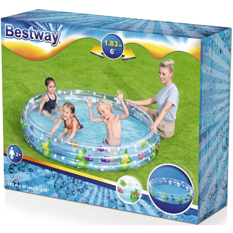 51005 DMUCHANY 183cm BASEN OGRODOWY BRODZIK BESTWAY