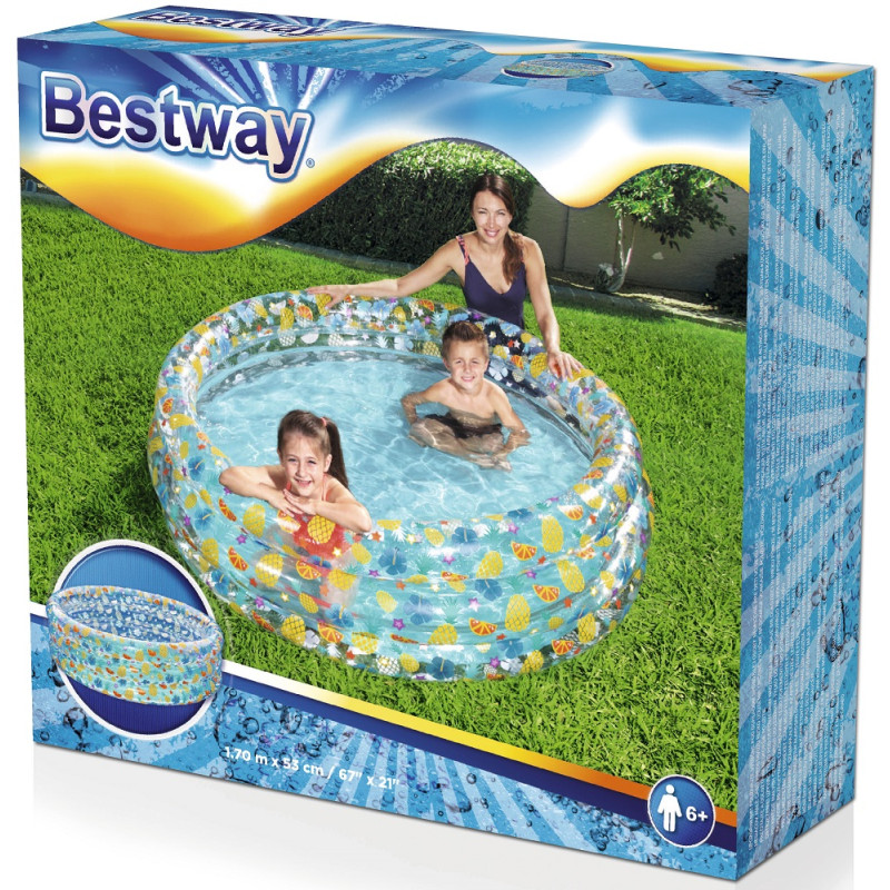 51045 DUŻY 150cm BASEN DMUCHANY BASENIK BESTWAY