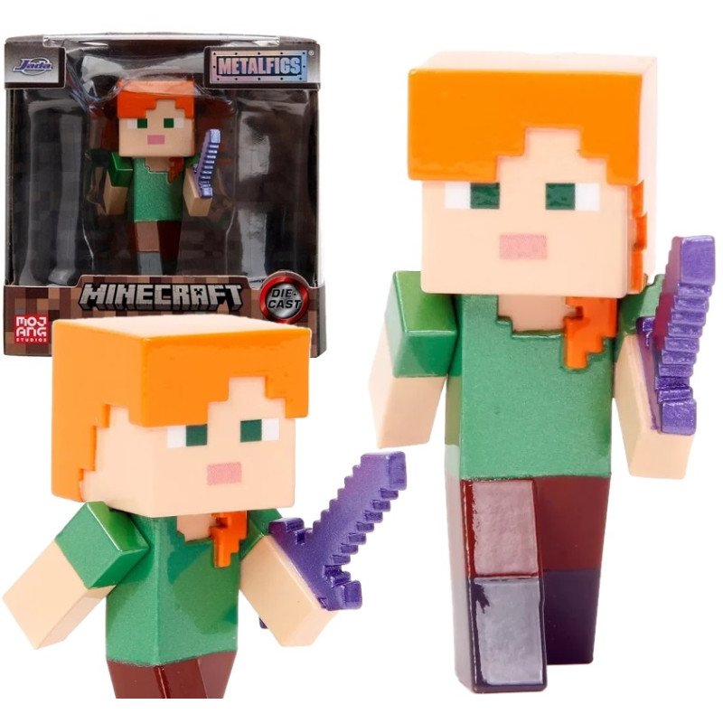 5109 JADA MINECRAFT KOLEKCJONERSKA METALOWA FIGURKA ALEX