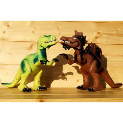 5111 WIELKI DINOZAUR CHODZI RYCZY ŚWIECI 