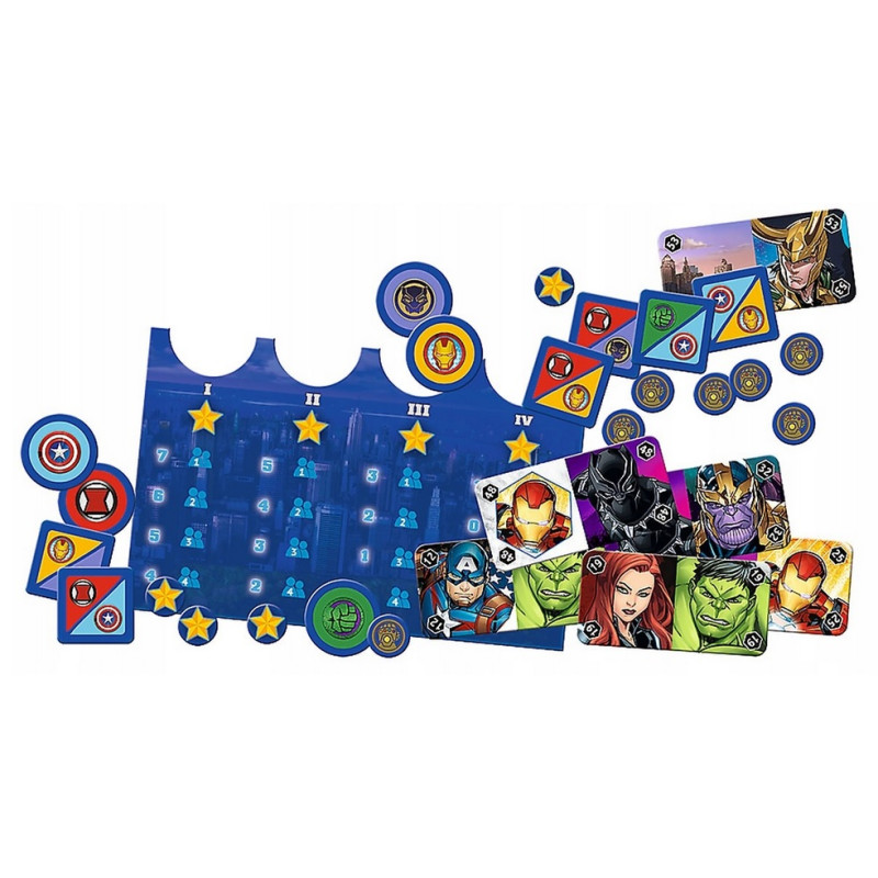 5125 RODZINNA GRA PLANSZOWA AVENGERS MANHATTAN
