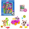 5240 LITTLEST PET SHOP ZESTAW SAFARI 3 FIGURKI PRACA ZBIOROWA AKCESORIA