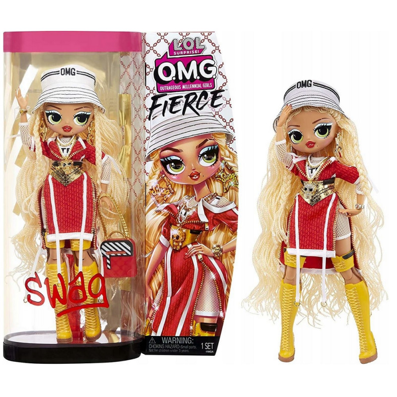 5244 DUŻA LALKA LOL OMG SUPRISE FIERCE SWAG