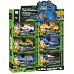 5301 ROBOT AUTO FIGURKA SKŁADANY ROBOCIK 2 w 1 