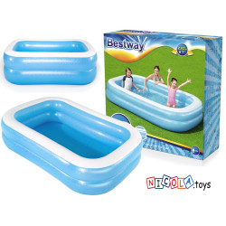 54006 DUŻY DMUCHANY BASEN 262x175x51 BESTWAY 54006