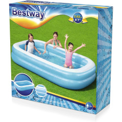 54006 DUŻY DMUCHANY BASEN 262x175x51 BESTWAY 54006